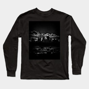 Toronto Canada Skyline At Sunset From The Pape St Bridge Long Sleeve T-Shirt